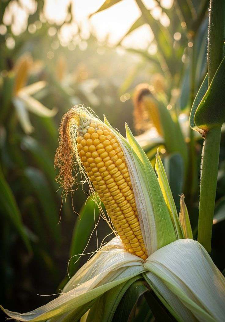 Maize crop for bulk export