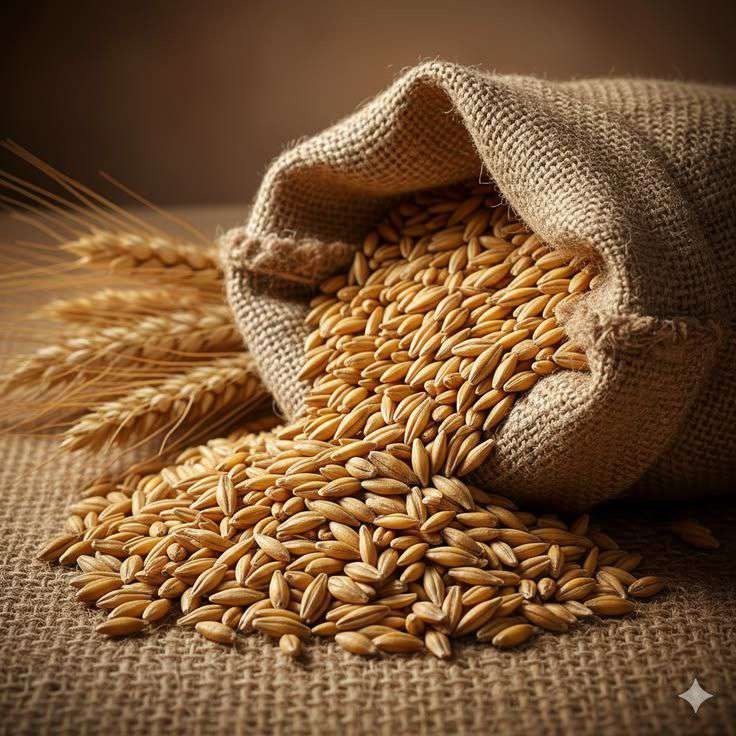 Wheat grains for export supply
